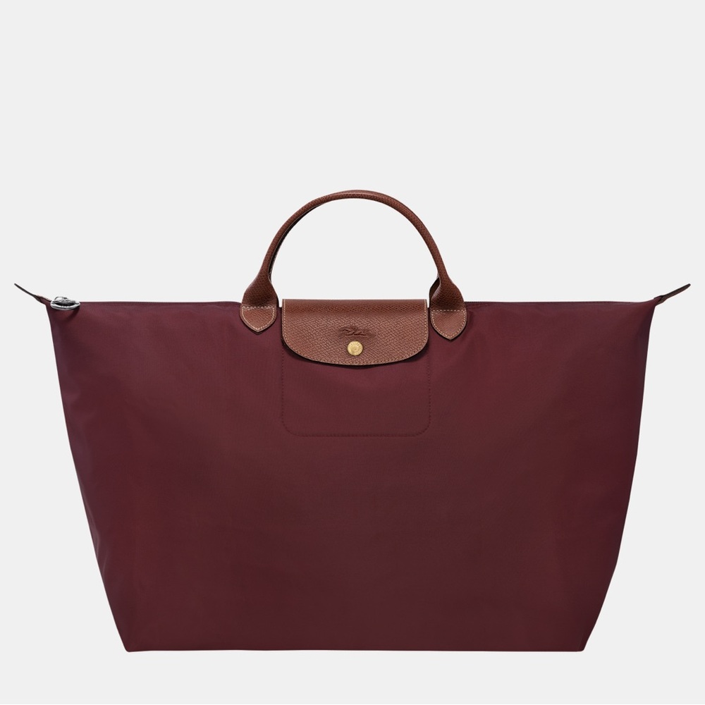 Longchamp | Le Pliage Original | Travel Bag | Large | Burgundy | Rare | NWOT